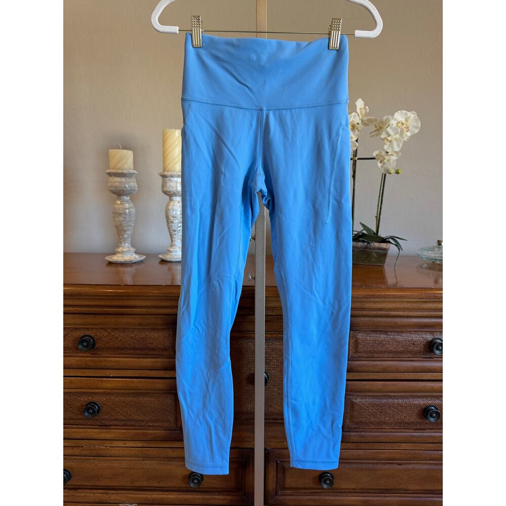 Lululemon Align High-Rise Pant 25” Blue Nile Leggings Size 6 - Picture 2 of 9